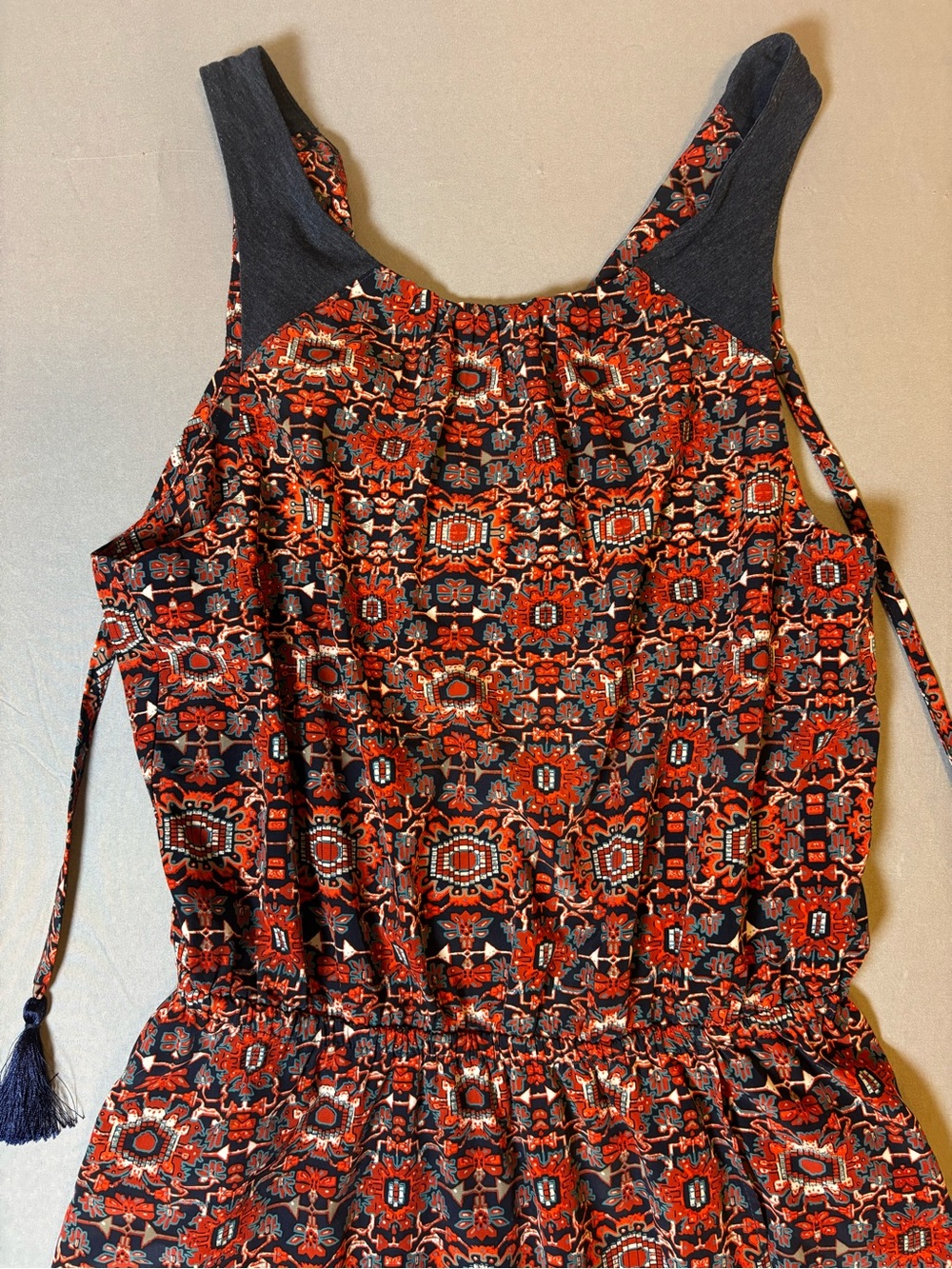 Women’s Athleta Sleeveless Printed A-Line Dress Size XS - Picture 4 of 12